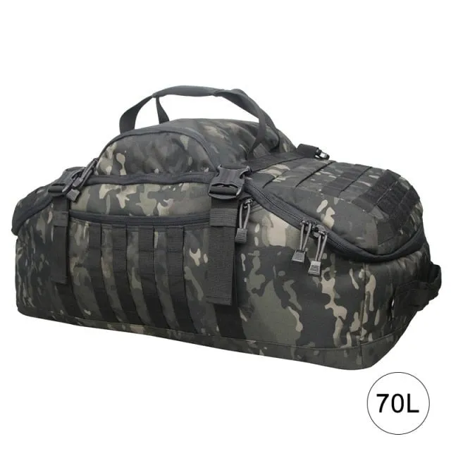 3 Way Military Duffel Bag & Backpack