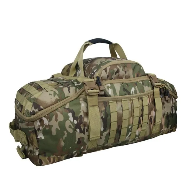 3 Way Military Duffel Bag & Backpack