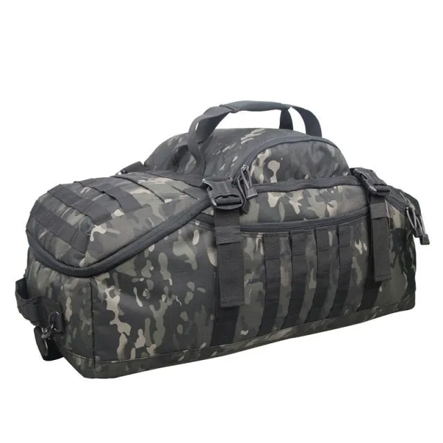 3 Way Military Duffel Bag & Backpack