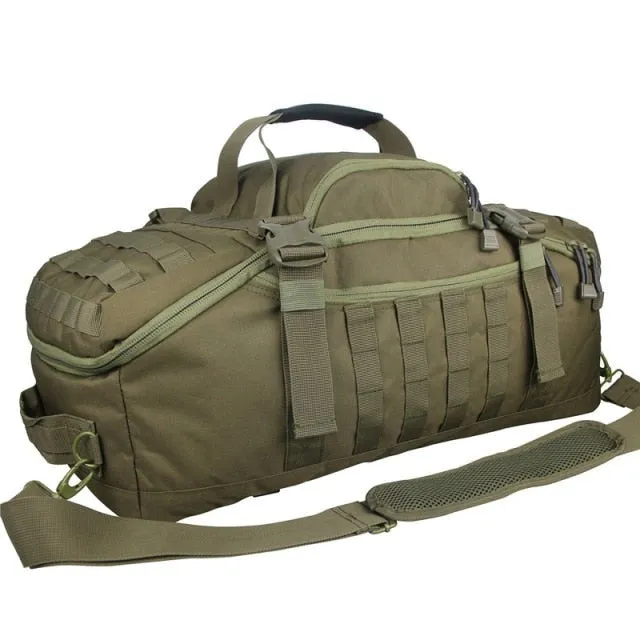 3 Way Military Duffel Bag & Backpack
