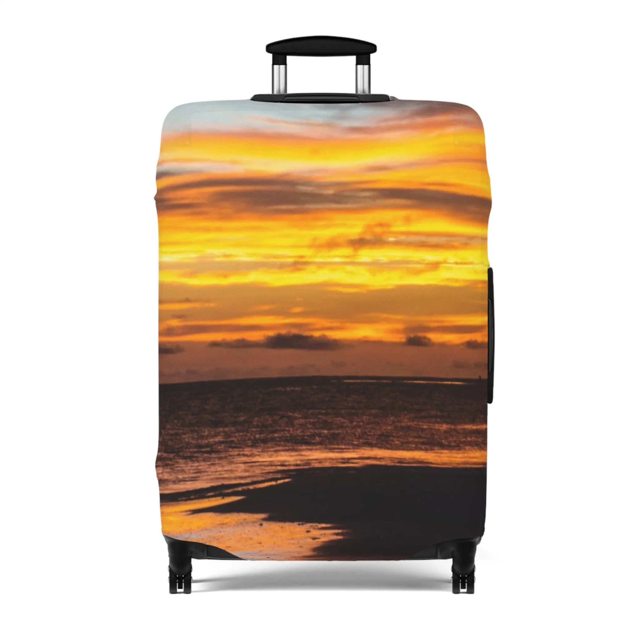 A Walk in the Sun Luggage Cover Luggage Cover Elastic Polyester-spandex Luggage Protector Baggage Carousel Protection Coverr