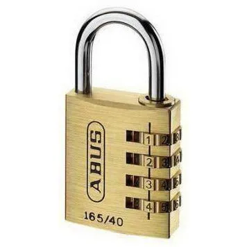 Abus 165/40C 4-Wheel Combination Padlock