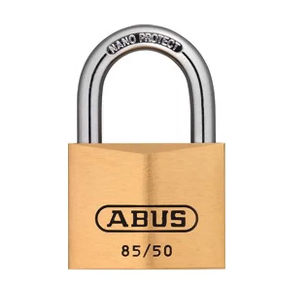 Abus - 87815 - Padlock Brass 85/50 - Optional Keying