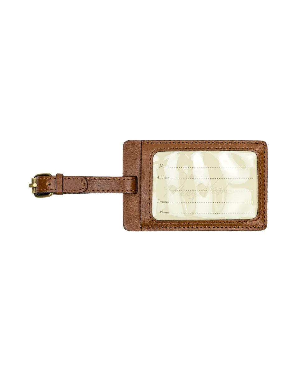 Bagagli Luggage Tag - Vintage Distressed Leather