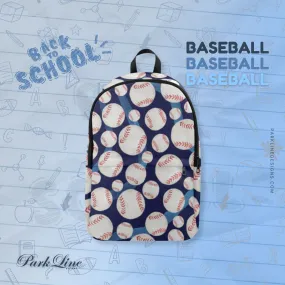 Baseball Fabric Backpack - Durable, Lightweight & Stylish for Him