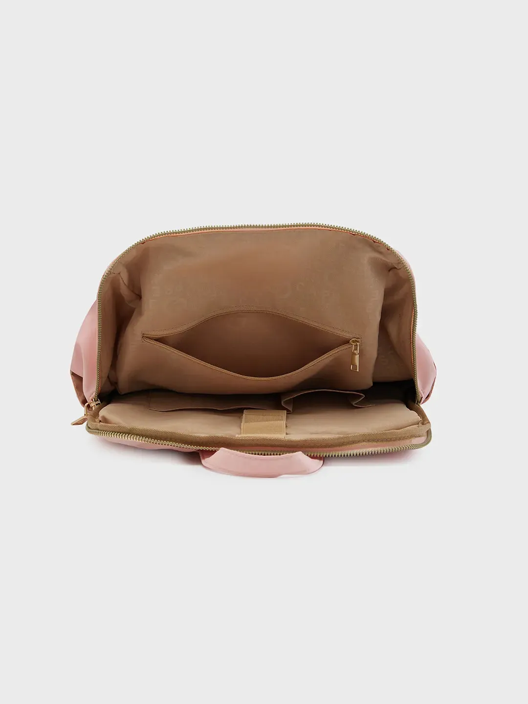 Caprese Sierra Backpack Embroidery Large Light Pink