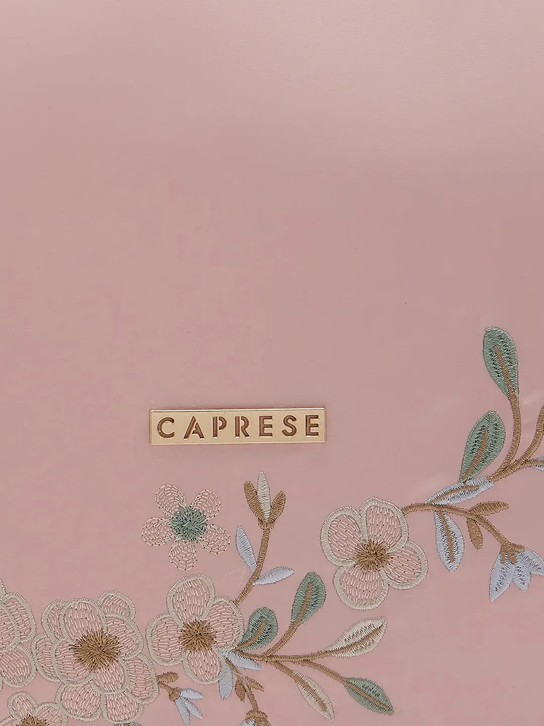 Caprese Sierra Backpack Embroidery Large Light Pink