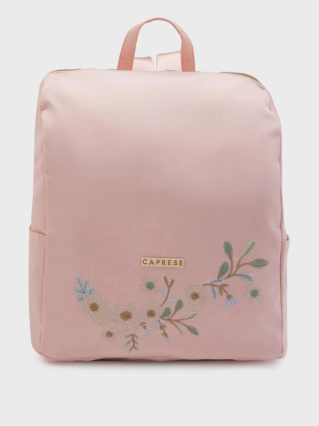 Caprese Sierra Backpack Embroidery Large Light Pink