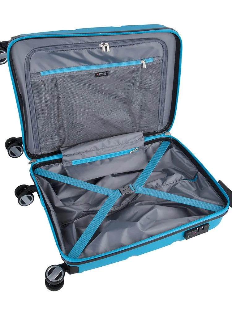 Cellini Cruze 3 Piece Luggage Set | Blue