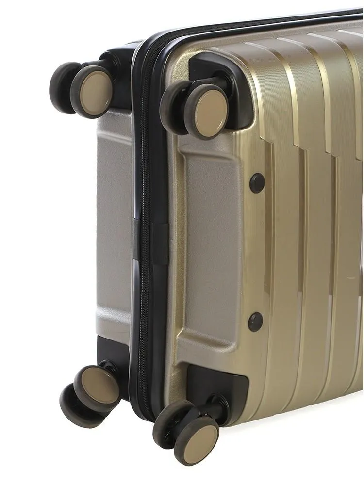 Cellini Microlite Hardshell 65cm Medium Spinner Black (2.95kg)