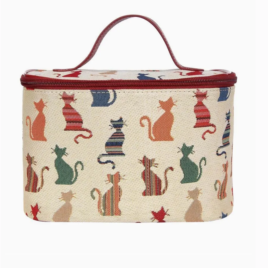 Cheeky Cats Travel Toiletries Bag