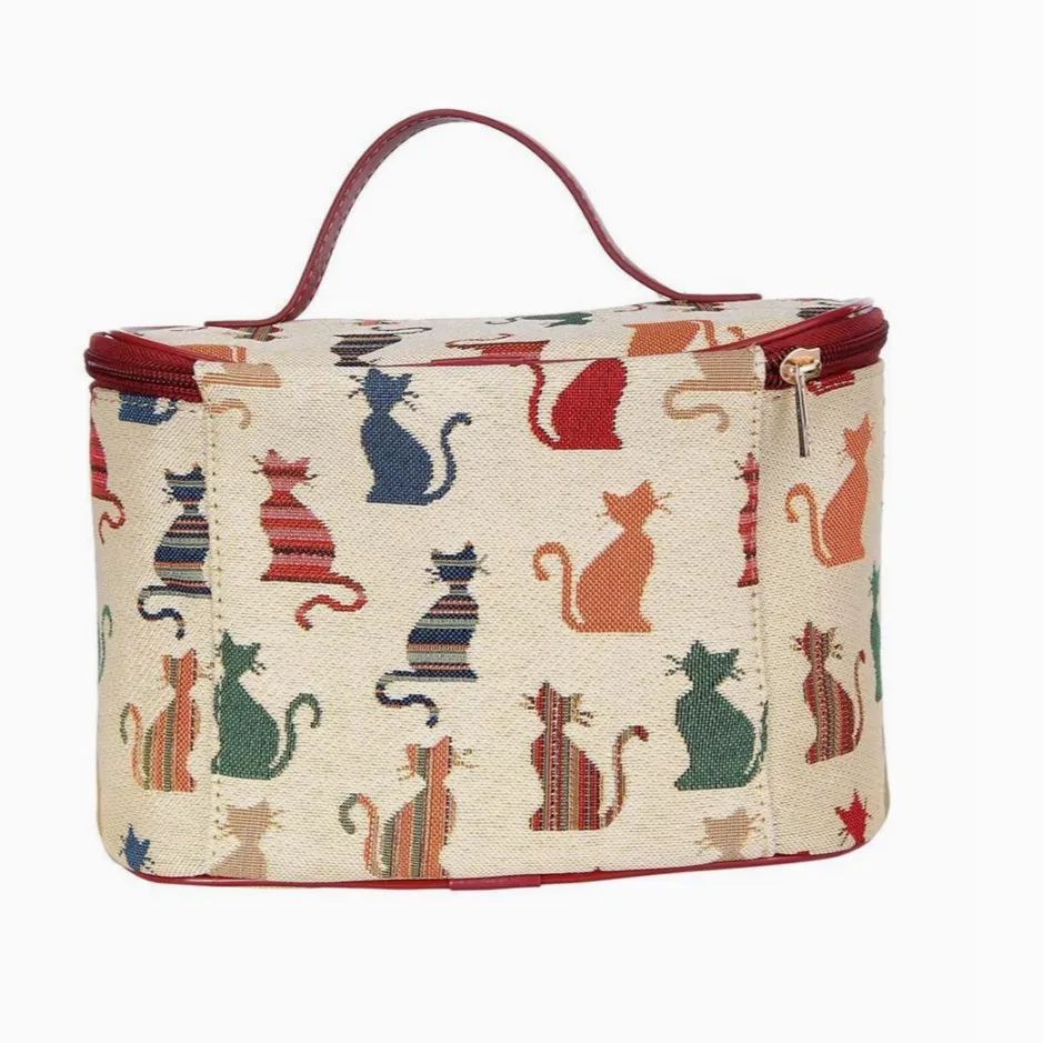 Cheeky Cats Travel Toiletries Bag