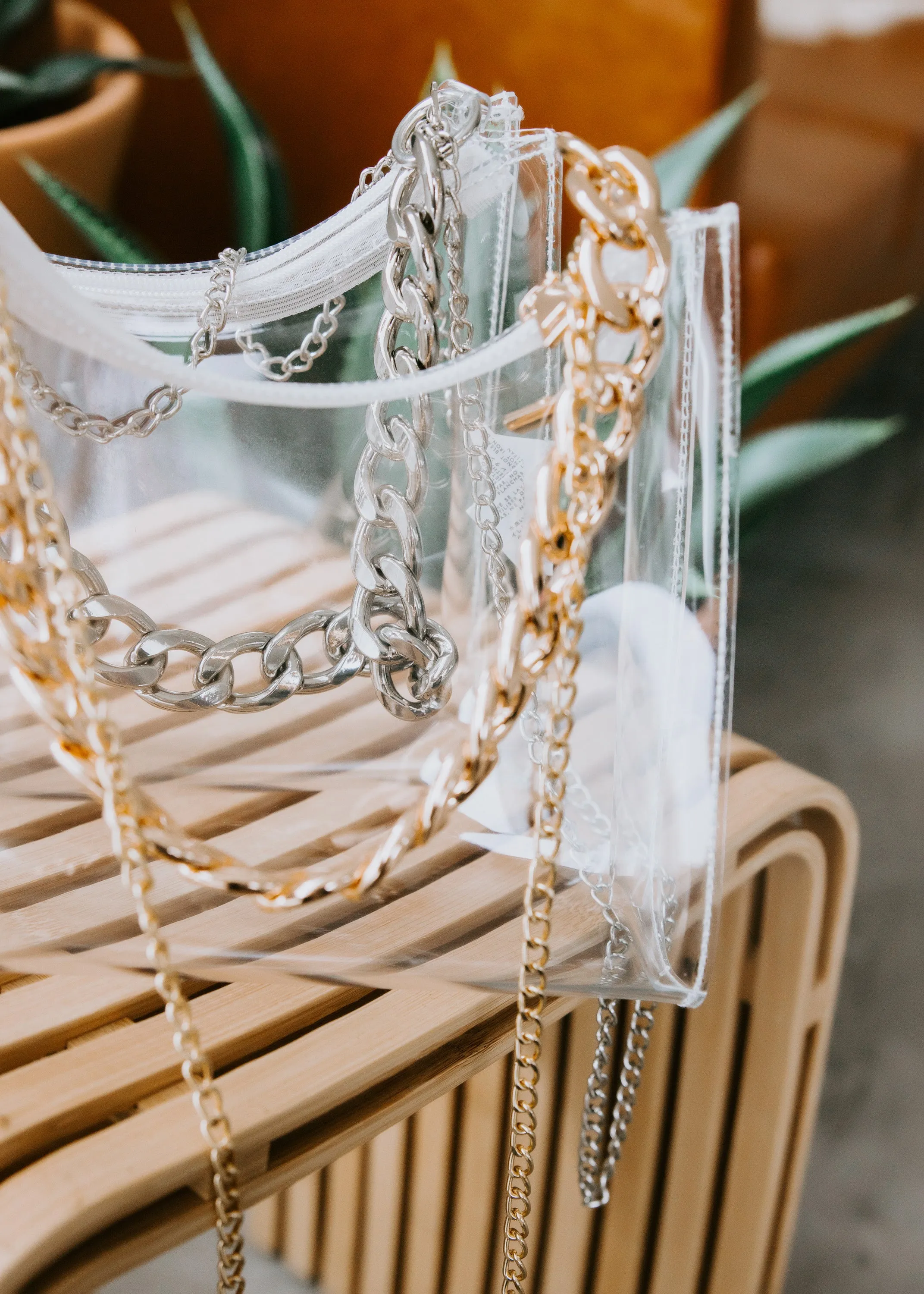 Chunky Chain Stadium Bag