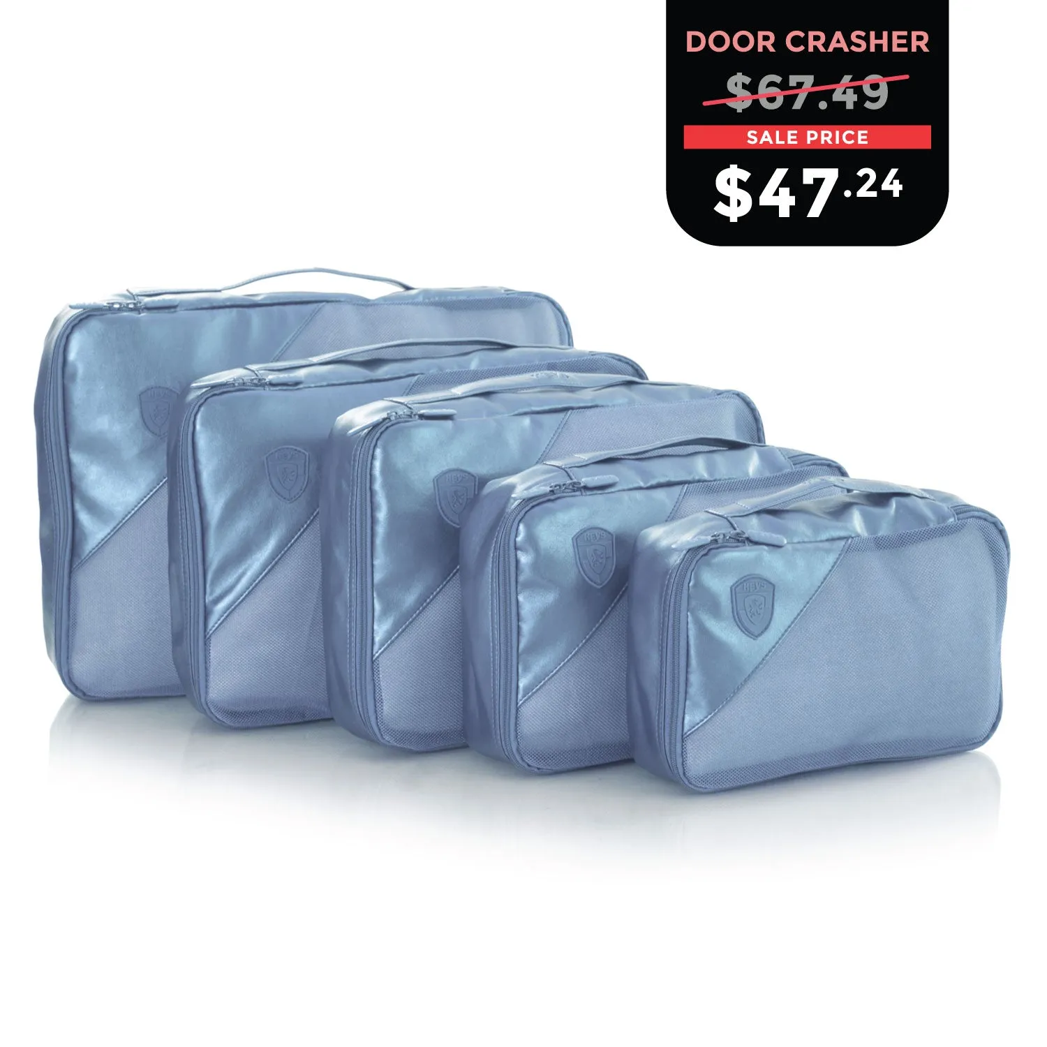 CYBER MONDAY DOOR CRASHER 2024 Metallic 5pc Set Packing Cubes
