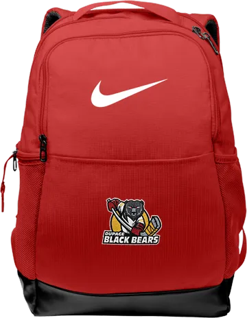 Dupage Black Bears Nike Brasilia Medium Backpack