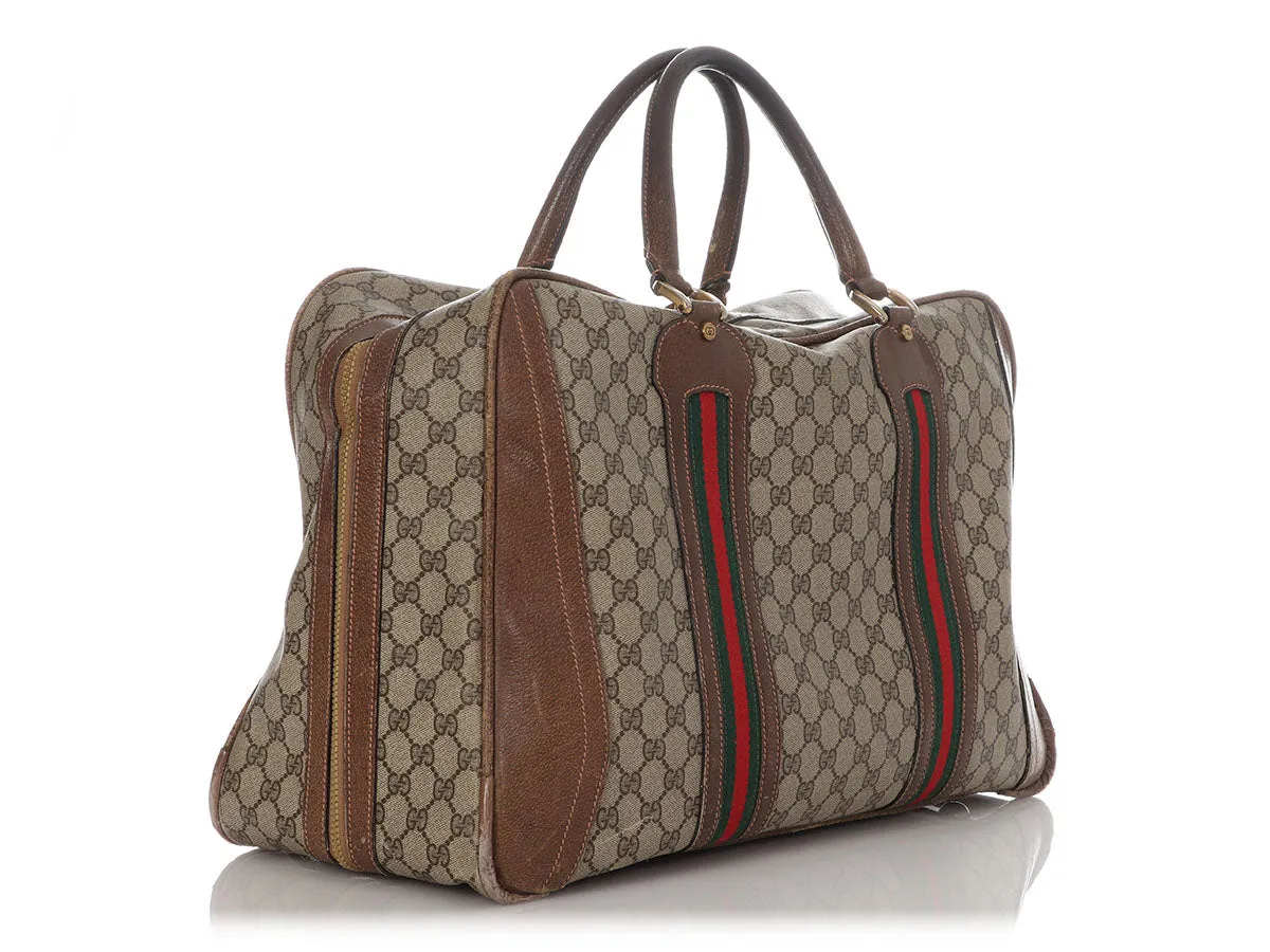 Gucci Vintage GG Duffle Bag