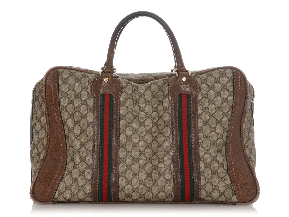 Gucci Vintage GG Duffle Bag