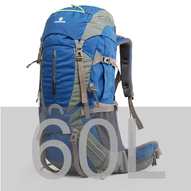 High quality Professional Mountaineering climb backpack Trekking pack camp 50L 60L