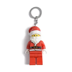 LEGO Santa Flashlight Keychain