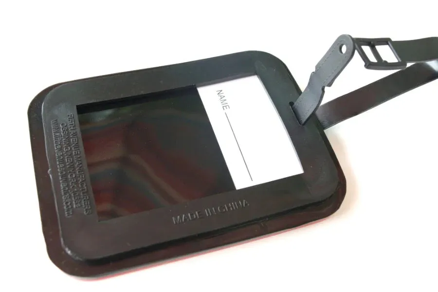 My Bag 3D White Luggage Tag