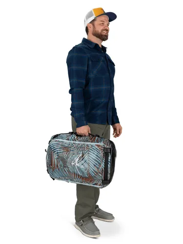 Osprey Transporter Duffel 40 - Palm Leaf Glitch Print
