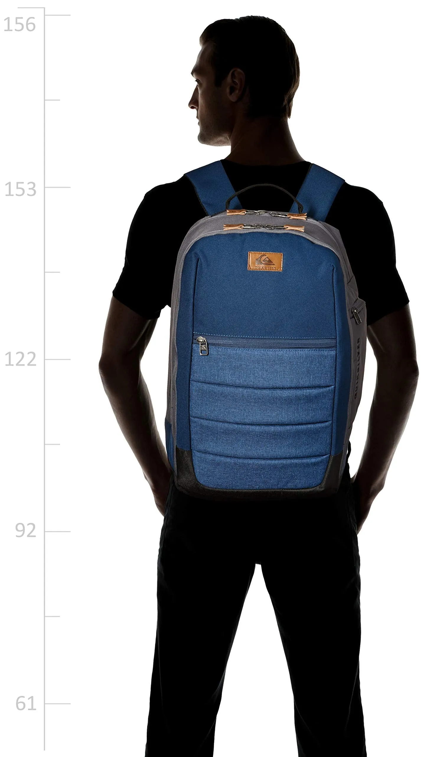 Quiksilver Men's Upshot Plus Backpack, Moonlight Ocean, 1SZ