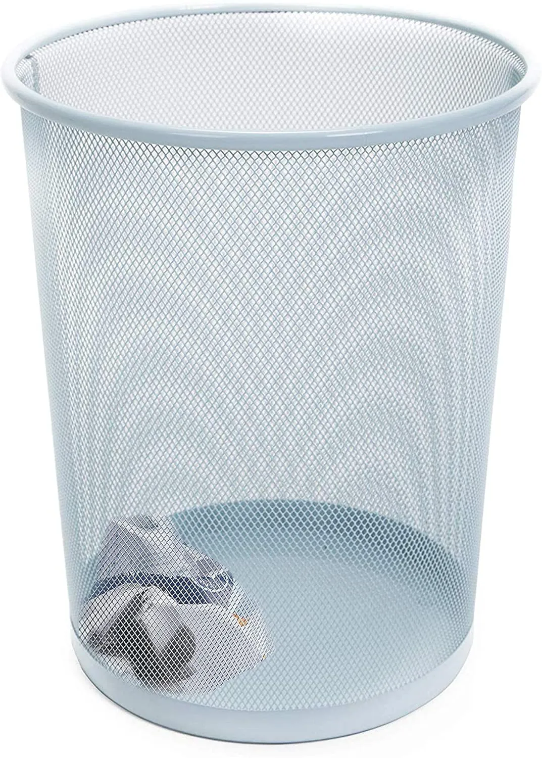 Steel Metal Mesh Waste Basket