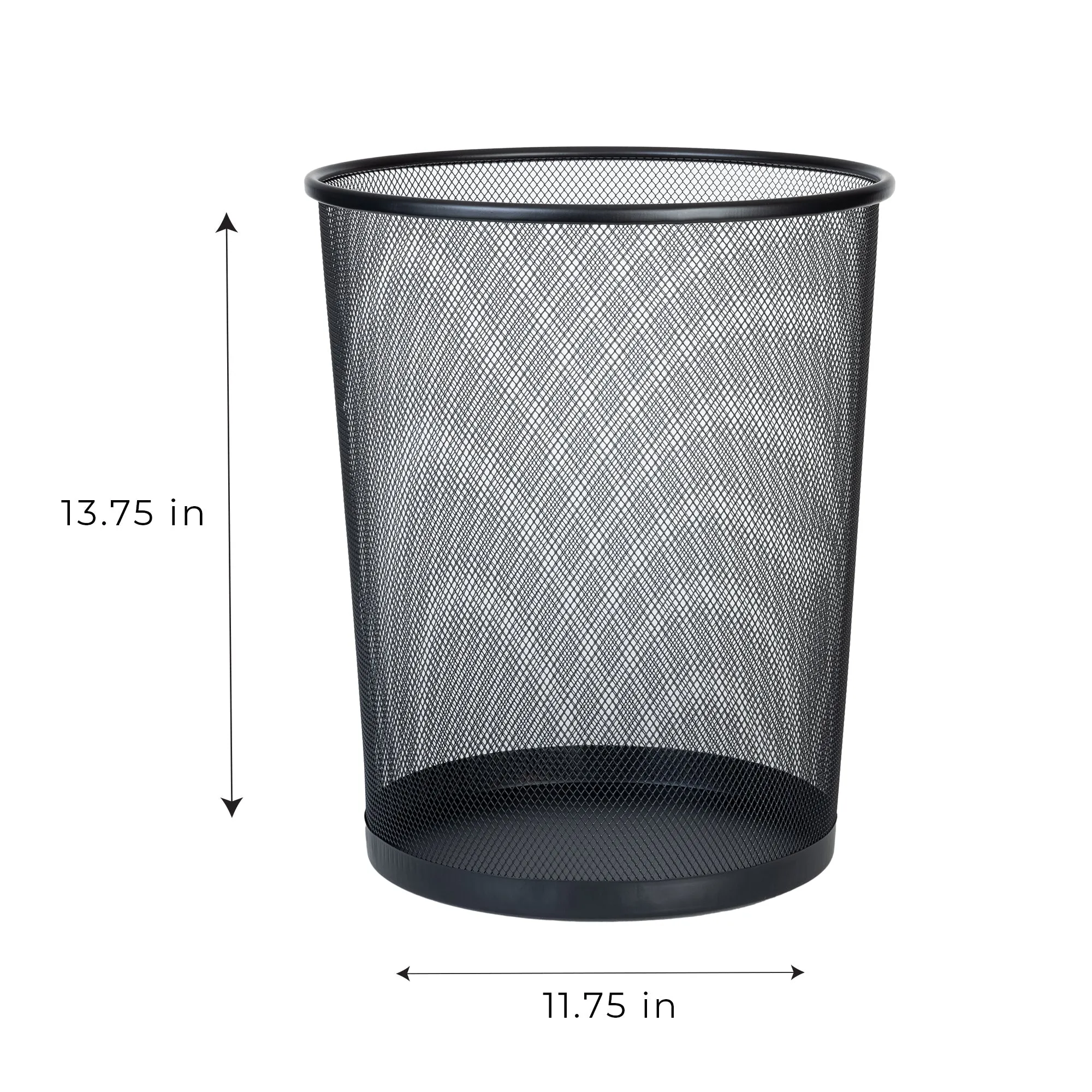 Steel Metal Mesh Waste Basket