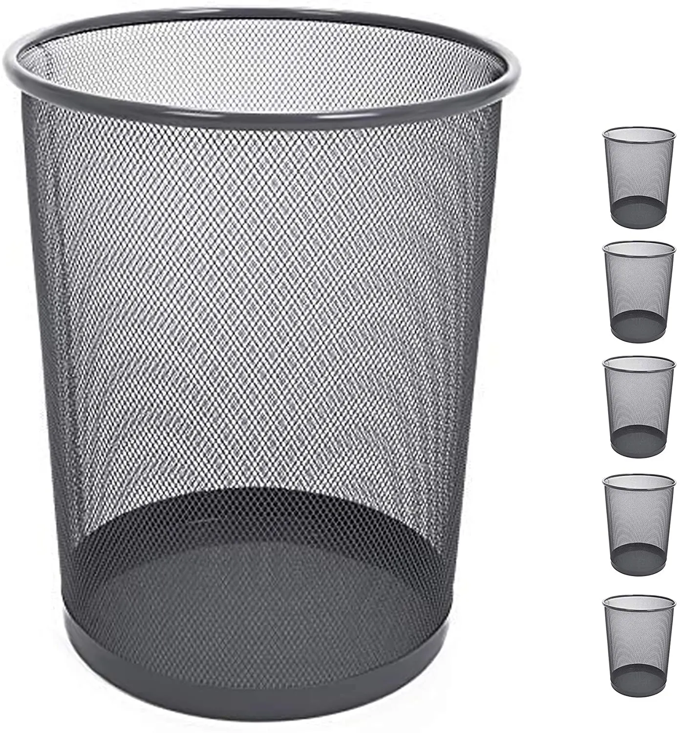 Steel Metal Mesh Waste Basket