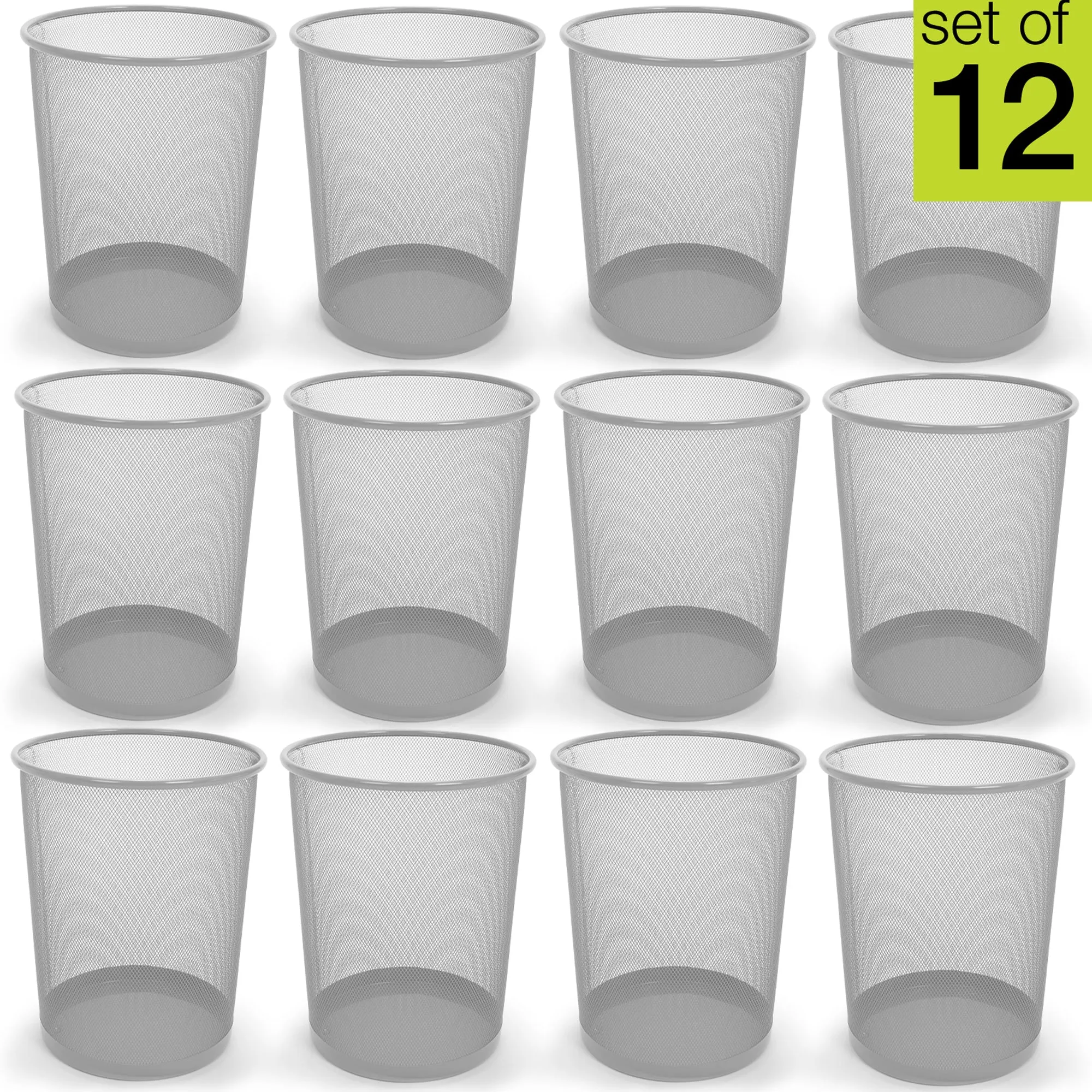 Steel Metal Mesh Waste Basket
