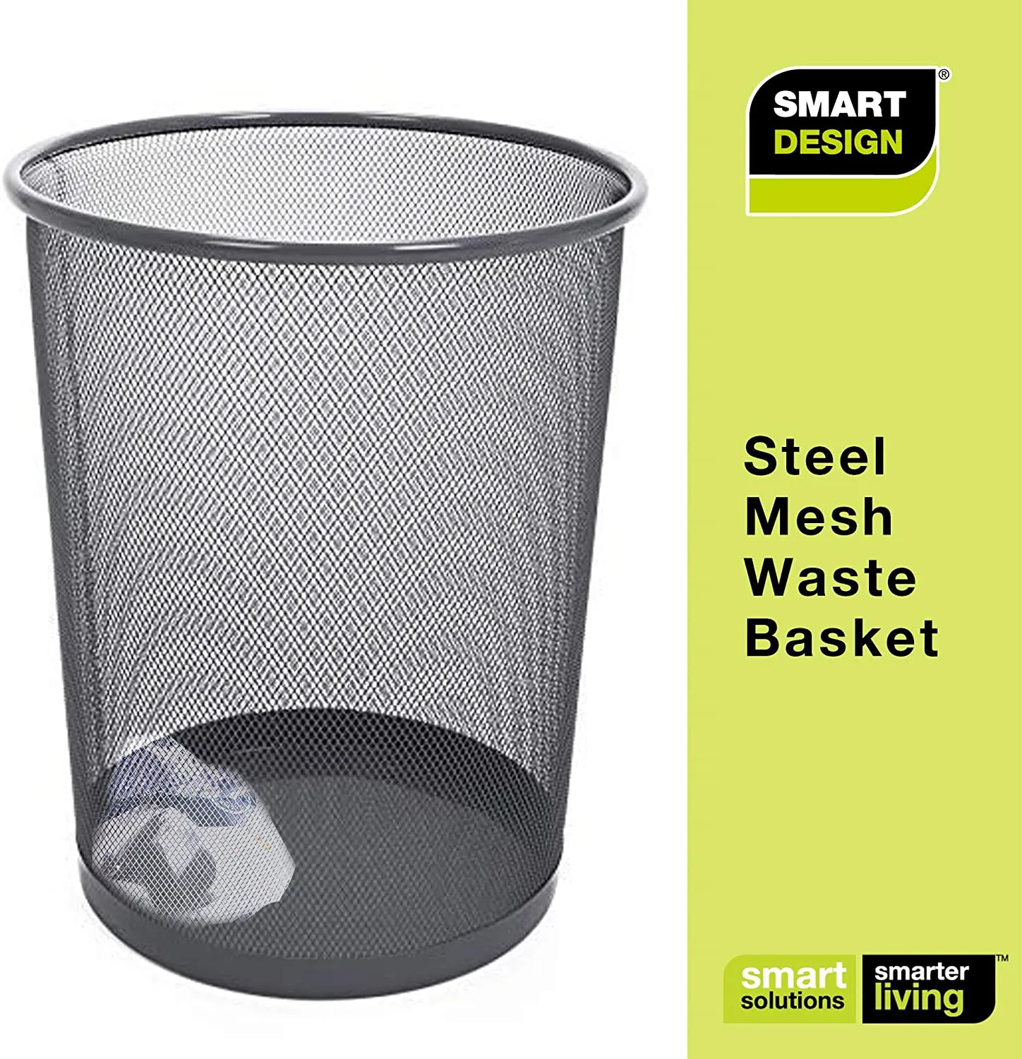 Steel Metal Mesh Waste Basket