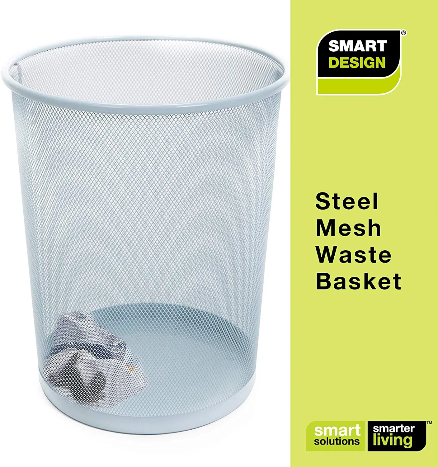 Steel Metal Mesh Waste Basket