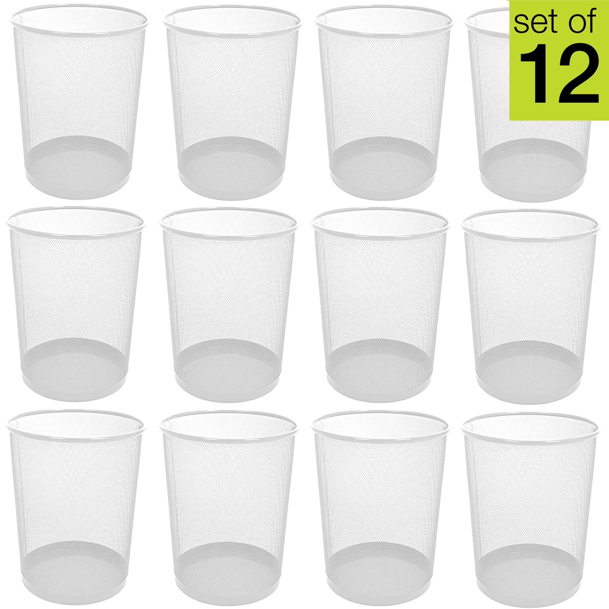 Steel Metal Mesh Waste Basket