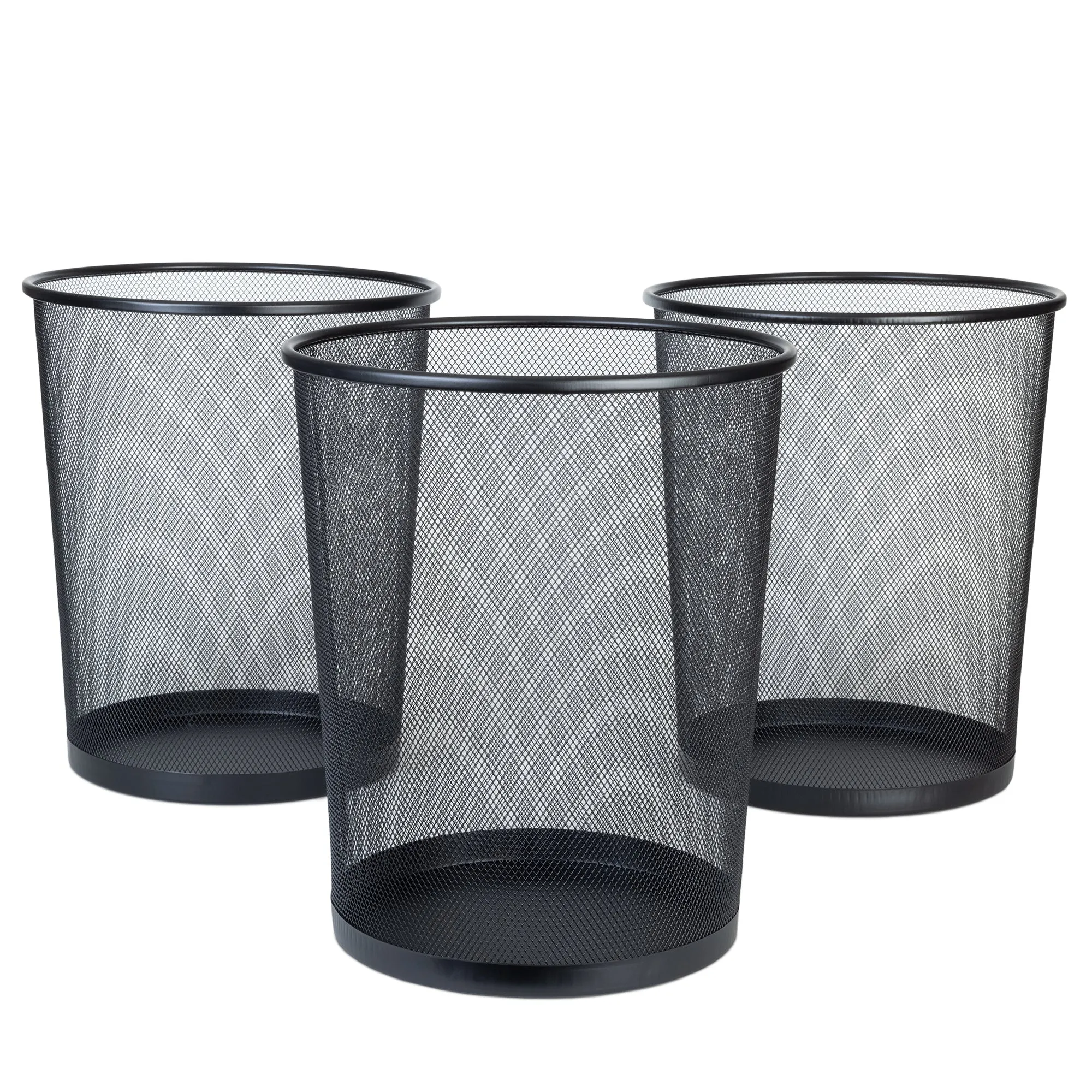 Steel Metal Mesh Waste Basket