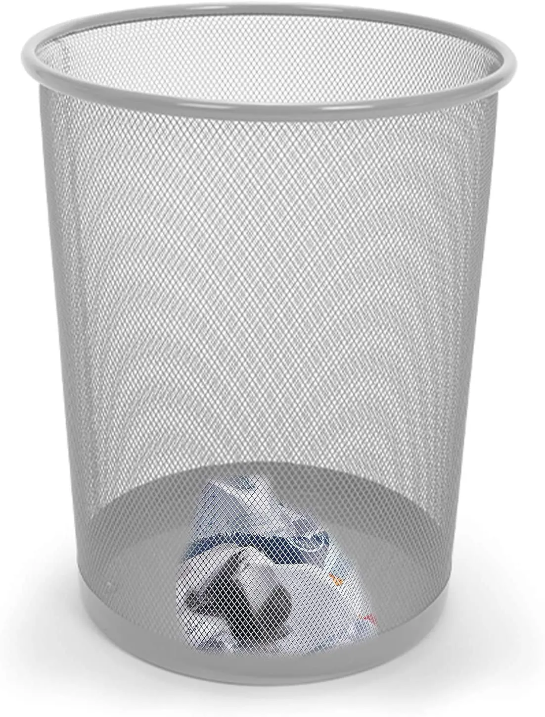 Steel Metal Mesh Waste Basket