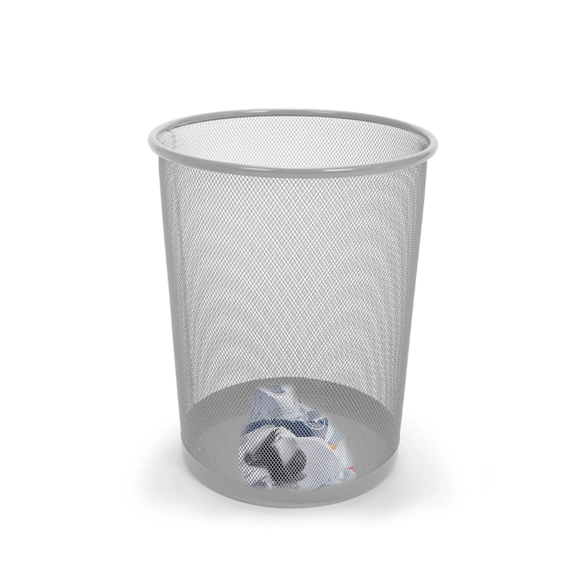 Steel Metal Mesh Waste Basket