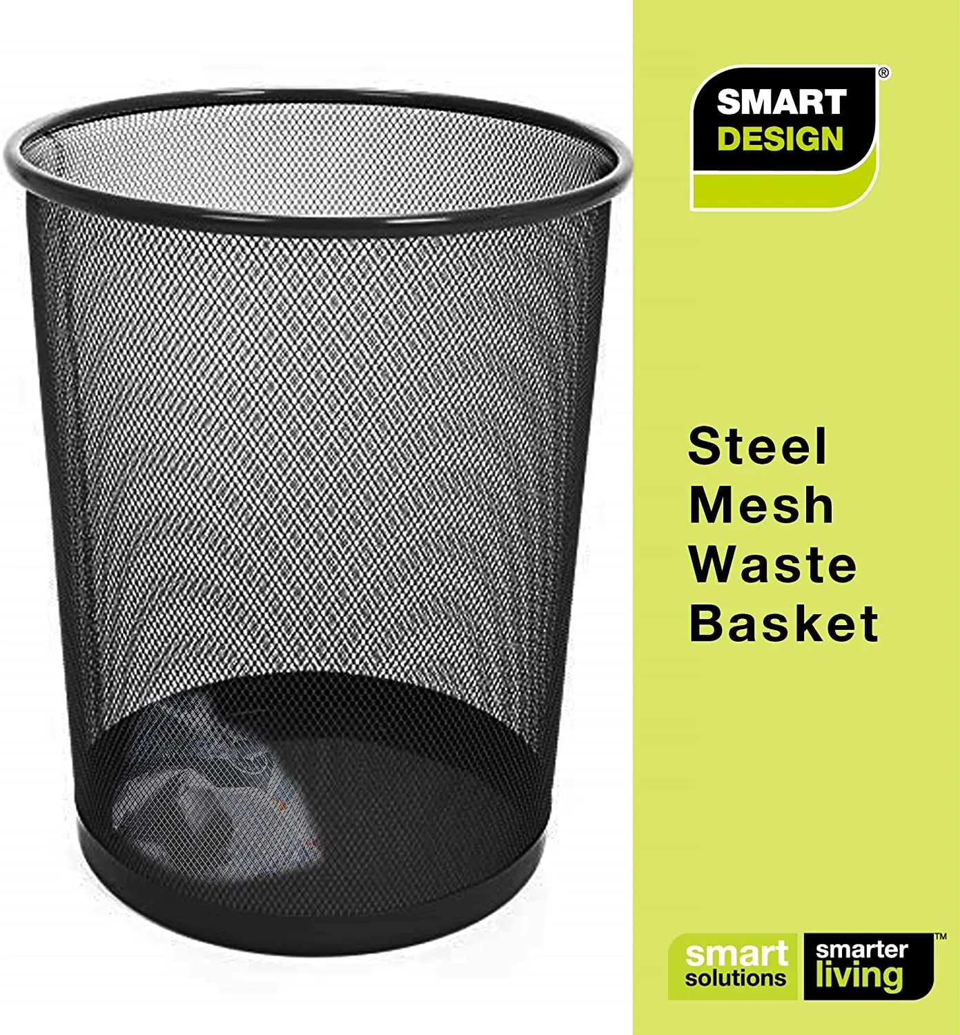 Steel Metal Mesh Waste Basket