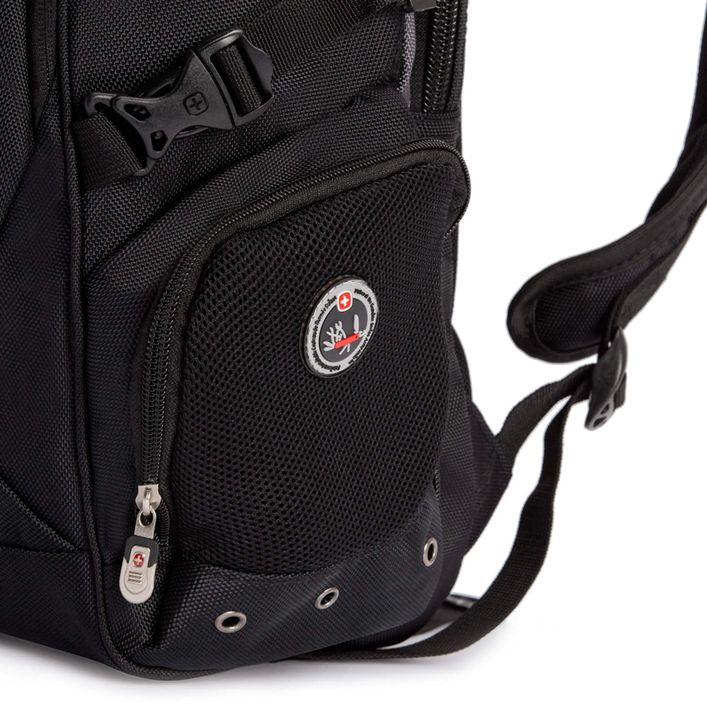 SwissGear Computer Backpack, Grey, One Size