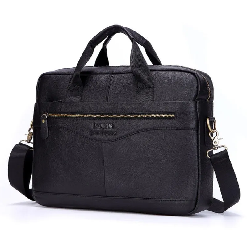 The Ubriaco Genuine Leather Laptop Bag