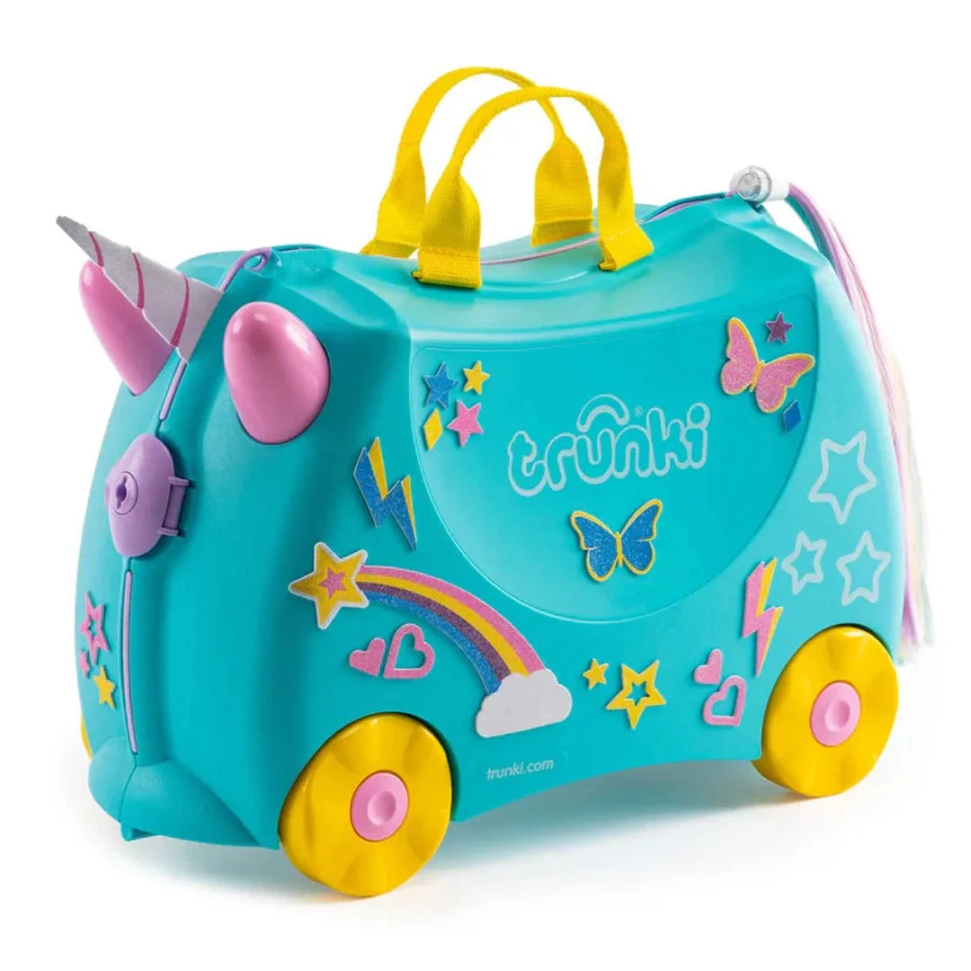 Trunki Ride-On Suitcase - Una the Unicorn