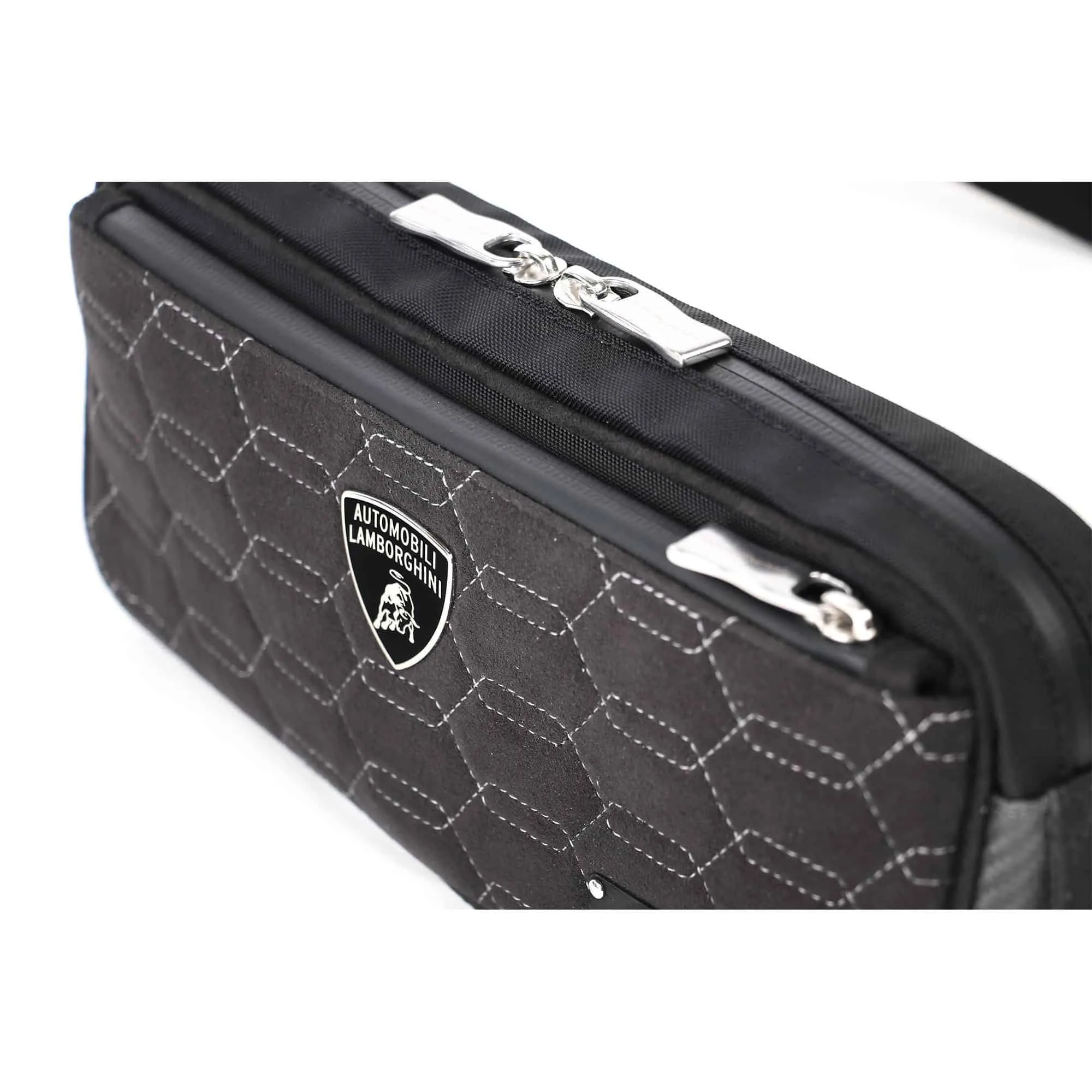 Zingo Belt Bag in Carbon Fiber and Alcantara®